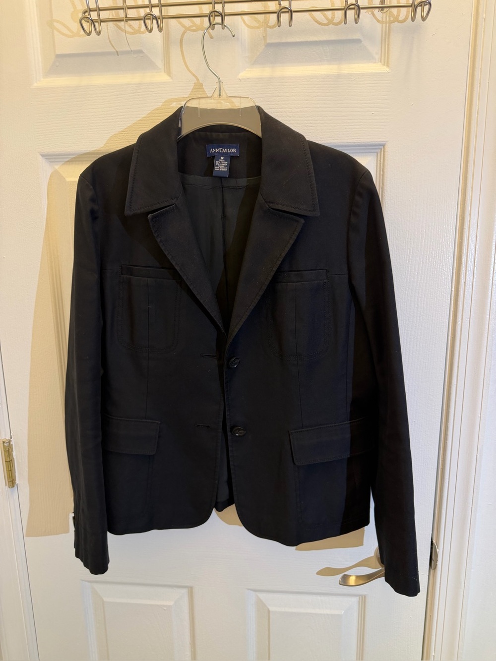 Ann Taylor Black Lightweight Women's Blazer Jacket